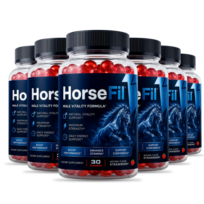 HorseFil supplement bottle packages